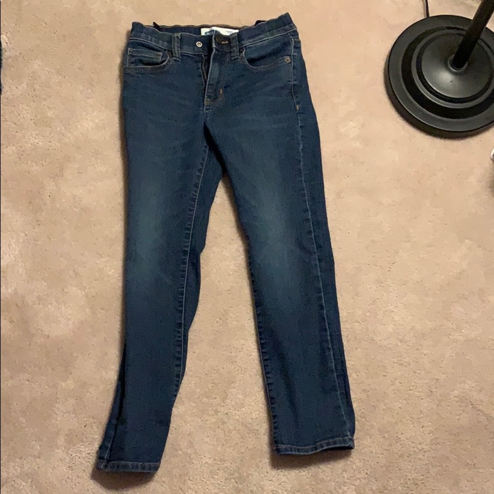 Old navy slim karate Boys dark denim